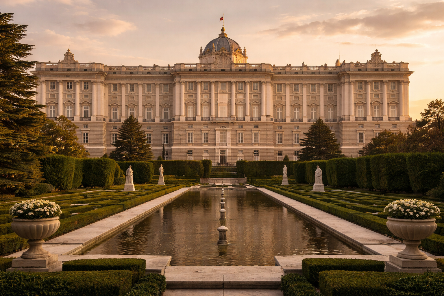 Palacio histórico en Madrid para boda elegante y privada