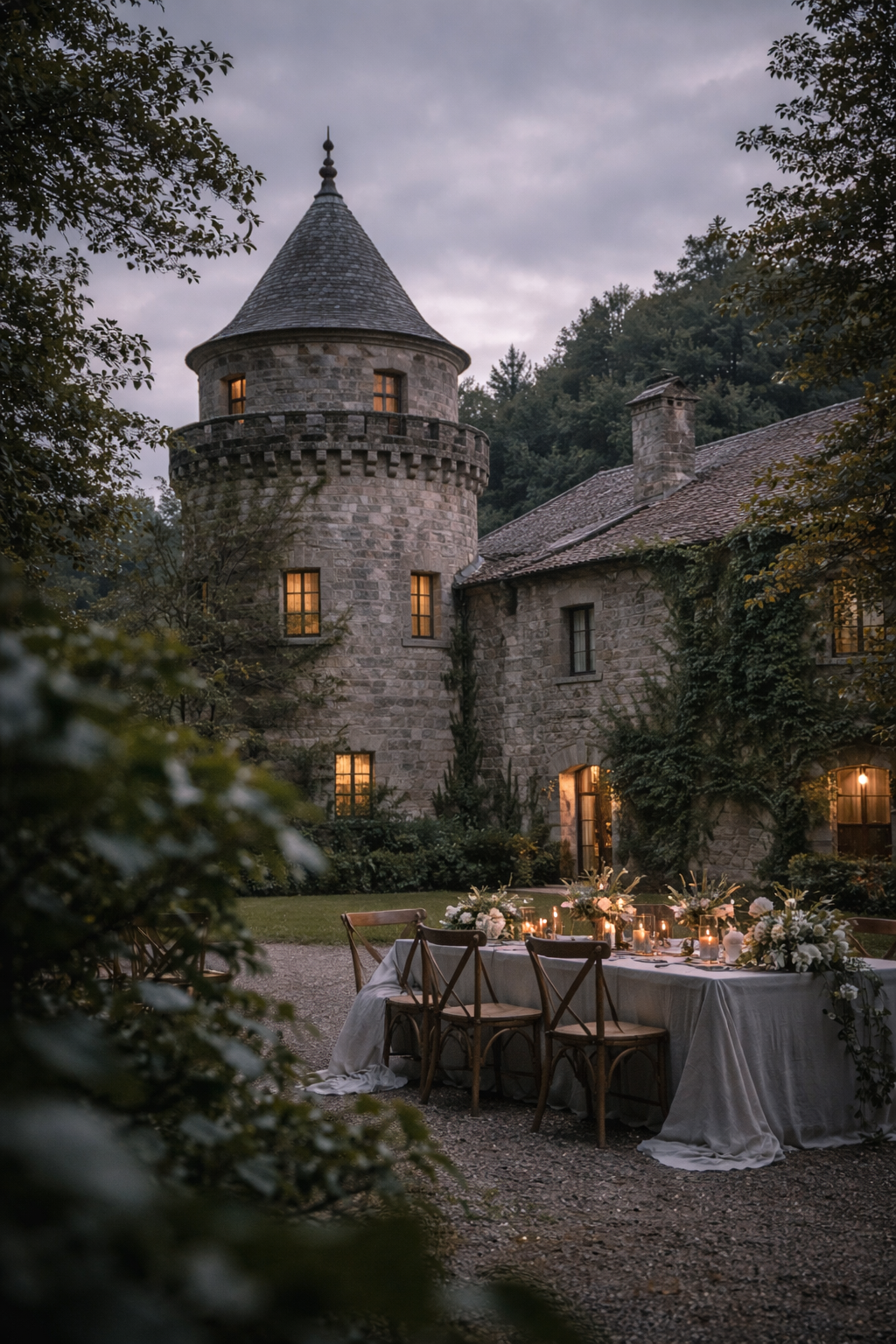 Pazo gallego en calma · boda editorial en Galicia